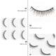 thumbnail image 3 of 5 Pairs Natural Look 3D Fake Lashes Reusable Manmade Fiber Makeup Eyelashes, 3 of 3