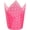 Pink printed with Polka Dot, variant on Large Greaseproof paper Wrappers Muffin Baking cupcake cups liners, 2-1/4" x 4" Natural,Brown,White 3 colours in a box Tulip Baking Cups Holders 125 pcs (Large) (125, Multi 3)