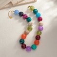 thumbnail image 4 of NICKSUN Colorful Chunky Bead Necklaces For Women Trendy Boho Collar Statement Necklace Choker Summer Beach Jewelry Birthday Gift For Her, 4 of 9