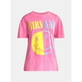 thumbnail image 5 of Nirvana Women's Front Back Graphic Band Tee with Short Sleeves, Sizes XXS-XXL, 5 of 5