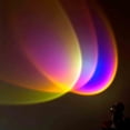 thumbnail image 4 of Rotating Projector Lamp, 360-Degree Bright Desk Lamp, Dimmable LED Bulb, Modern Minimalist Design, For Home Office, Entertainment Center, Living Room, Bedroom, Energy Efficient, Remote Control,, 4 of 9