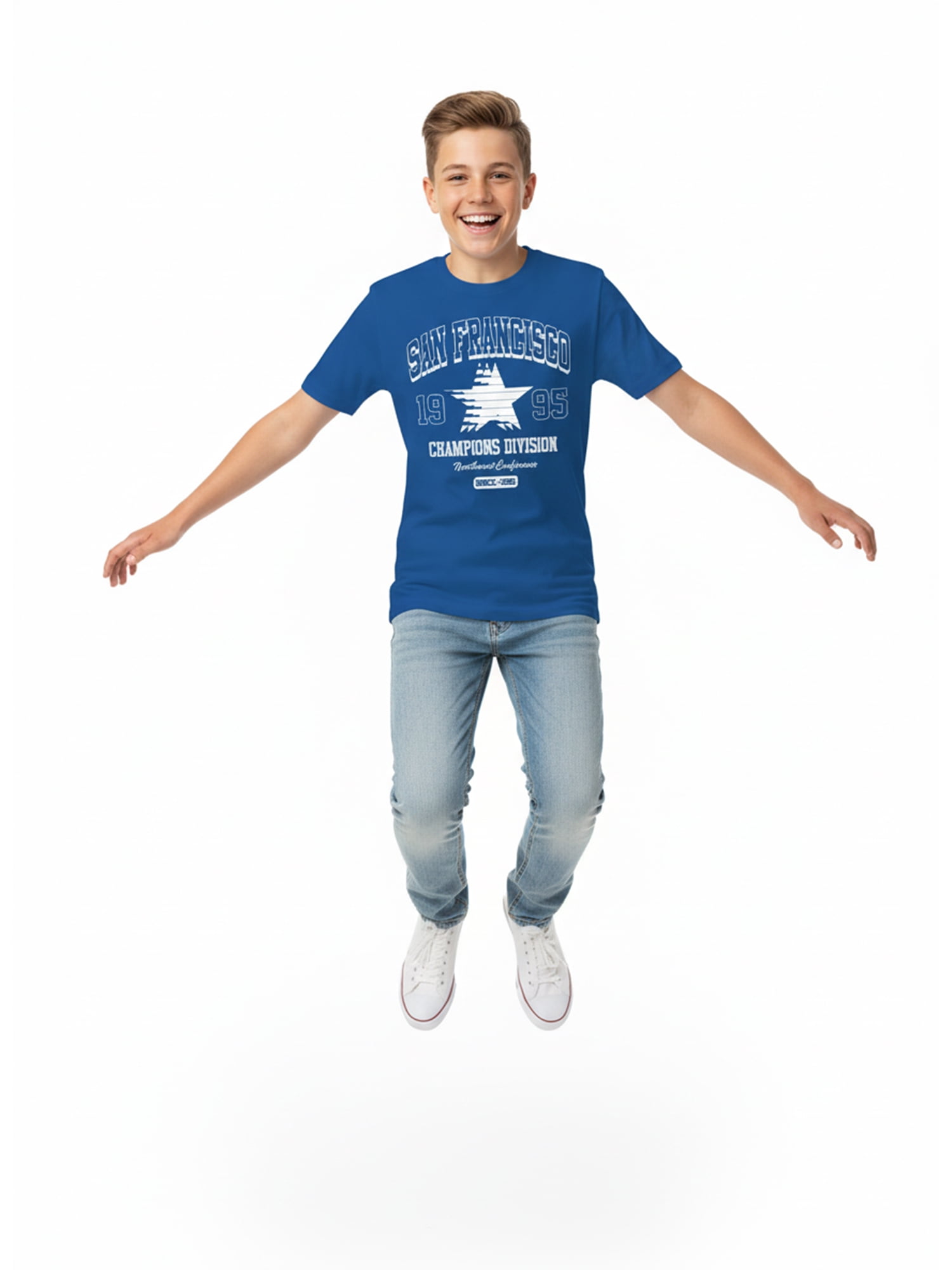 Wonder Nation, Boys' Graphic T-Shirt, San Francisco, Sizes 4-18