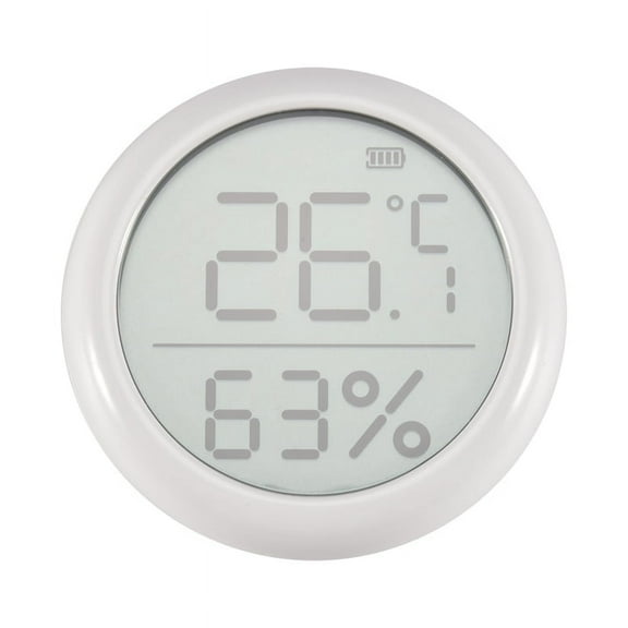 Tuya ZigBee Temperature and Humidity Sensor with LCD Display Indoor Hygrometer Thermometer Smart Life Control