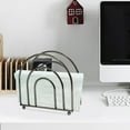 thumbnail image 5 of Jierger Napkin Holder for Table Black Napkin Holders for kitchen, Napkins Holder Dispenser Modern Napkin Holder for Kitchen, Restaurant, Farmhouse, Dinner, Outdoor, 5 of 7
