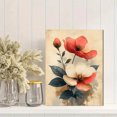 thumbnail image 2 of Qisvanset 12x16 Inch Framed Canvas Wall Art Corinthians Vintage Flower Market Spring Dorm Faith Wall Art, 2 of 8
