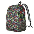 thumbnail image 2 of Black Strawberry Plants Fruit Backpack for School,Cute School Bag,Schoolbag with Adjustable Shoulder Straps & Padded Back,15.7"x11.8"x5.5", 2 of 5
