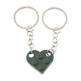thumbnail image 1 of Porte-Clés Cœur en Briques Parfait Cadeau de la Saint-Valentin, 1 of 5