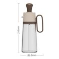 thumbnail image 2 of Botella Dispensadora De Aceite Con Cepillo 2 En 1 Olla De Aceite De Oliva Para Cocina (Marrón) JShteea Libre de BPA, 2 of 9