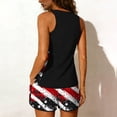 thumbnail image 5 of POTETI Modest Womens Swimsuit Tankini Summer Beach Independence Day American Flag Bathing Suits for Women, 5 of 7