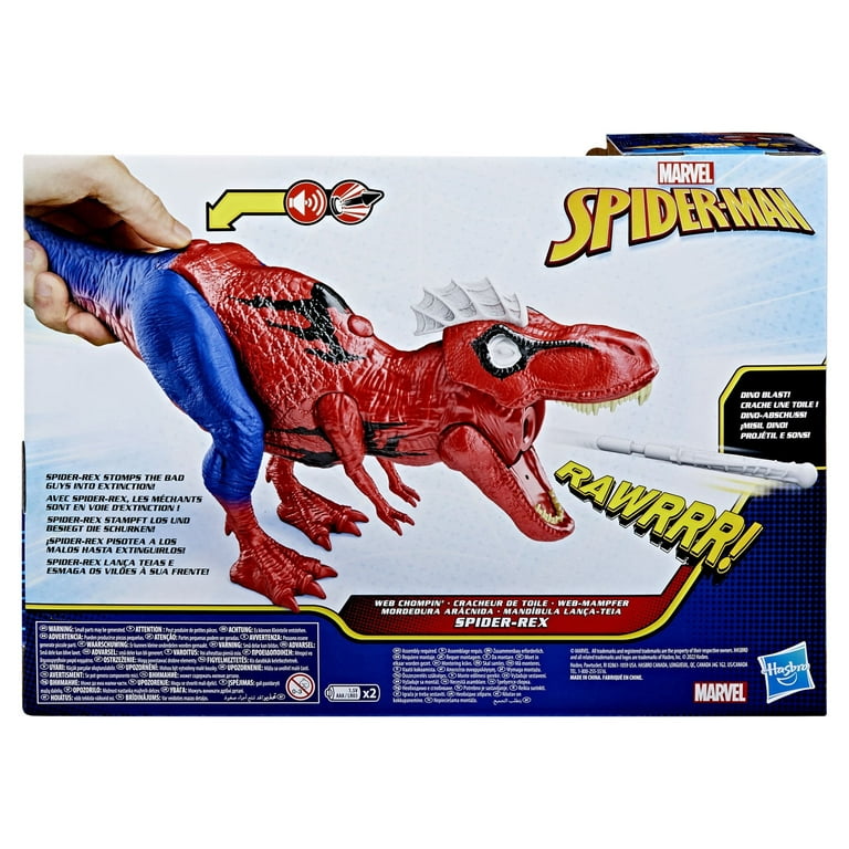 Figurine Spiderman Dinosaure a fonction