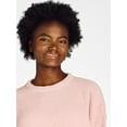 thumbnail image 4 of Time and Tru Women's Chenille Sweater with Long Sleeves, Midweight, Sizes XS-XXXL, 4 of 5