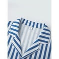 thumbnail image 6 of AceBaby Christmas Family Matching Pajamas Striped Tops and Pants Holiday Sleepwear Loungewear Pjs, 6 of 10