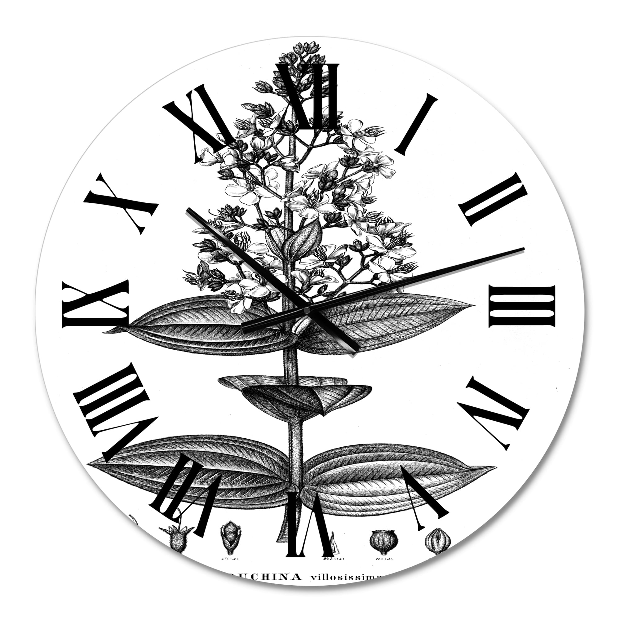 Designart 1 in Traditional Wall Clock