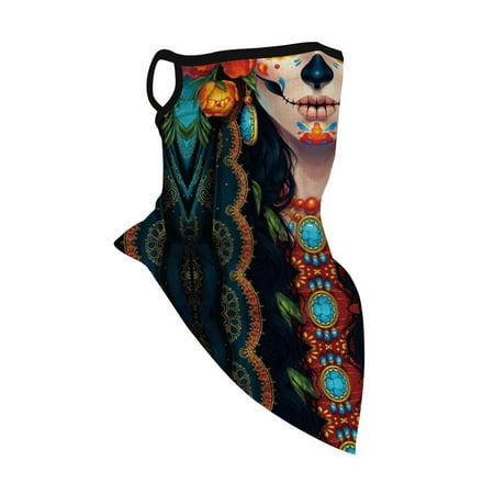 Megalia Anti-UV Clown Triangle Bandana Motorcycle Earloop Magic Ski ...