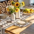 thumbnail image 4 of Southwest Round 15 Inch Placemats Set of 6, Brown Bohemian Abstract American Aztec HeatResistant Non Slip Place Mats for Dining Table, Wipeable Braided Kitchen Table Mats for Housewarming, 4 of 9