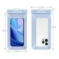 thumbnail image 5 of Pebbuoy Waterproof Phone Pouch Cell Phone Dry Bag Large Capacity Transparent Underwater Cellphone Protector Storage Bag, 5 of 7