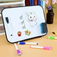 thumbnail image 5 of Yhmxh A4 Small White Dry Erase Board for s, 12"x 8" Mini Magnetic Double Sided Lapboard Mini Ideal Dry Erase Board Perfect for Homeschool Supplies, Office, Classroom, 5 of 5