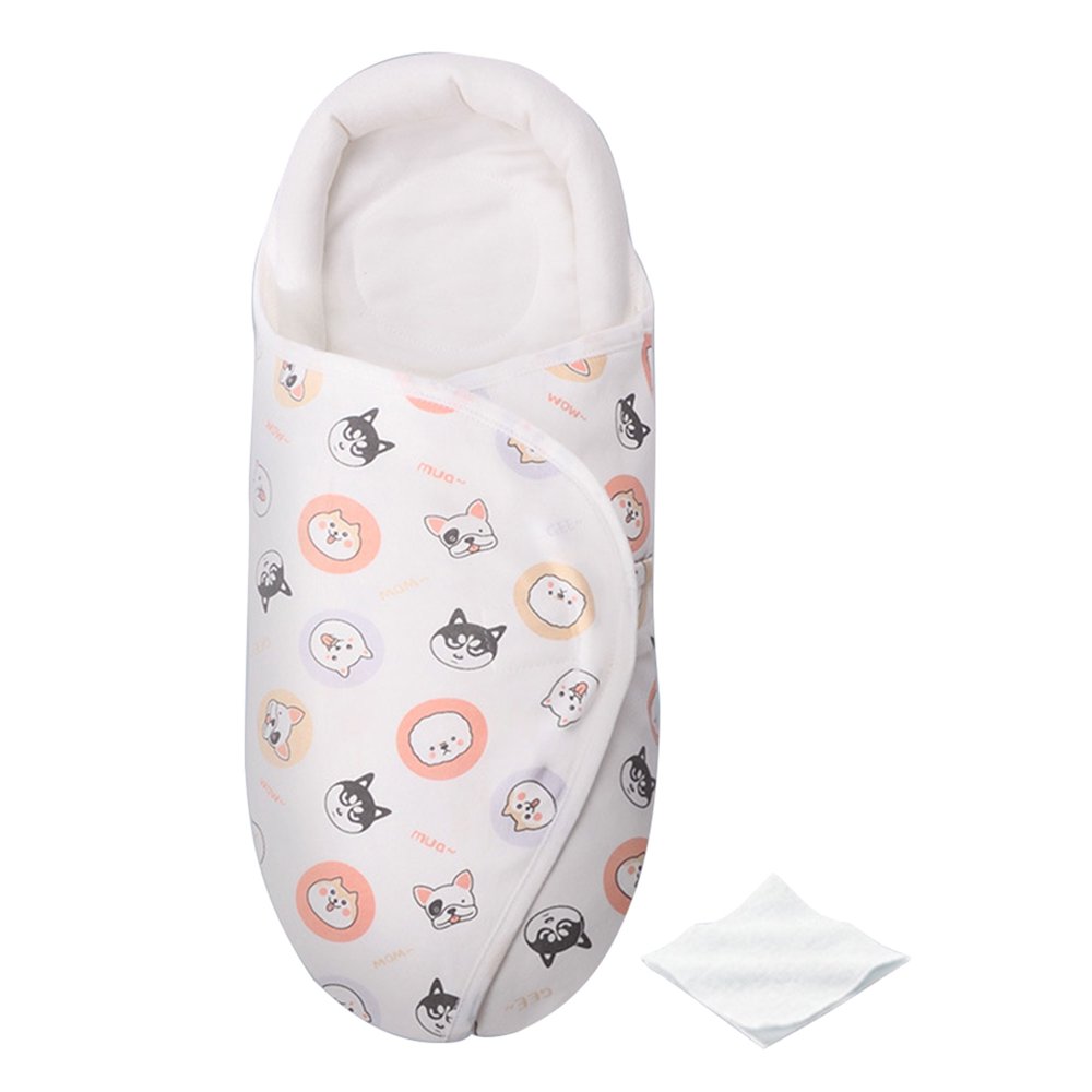 Newborn Swaddle Blanket Wraps, Infant Baby Cotton Cartoon Printed Wrap