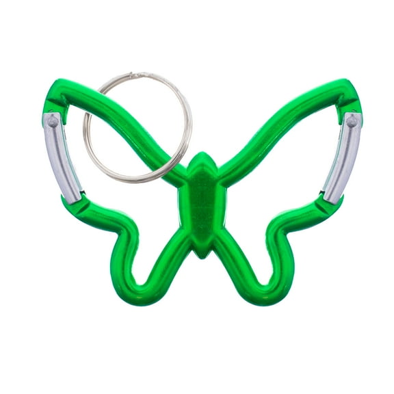 West Coast Paracord Butterfly Key Chain Key Clip - Double Sided Carabiner Design in Multiple Colors & Pack Sizes