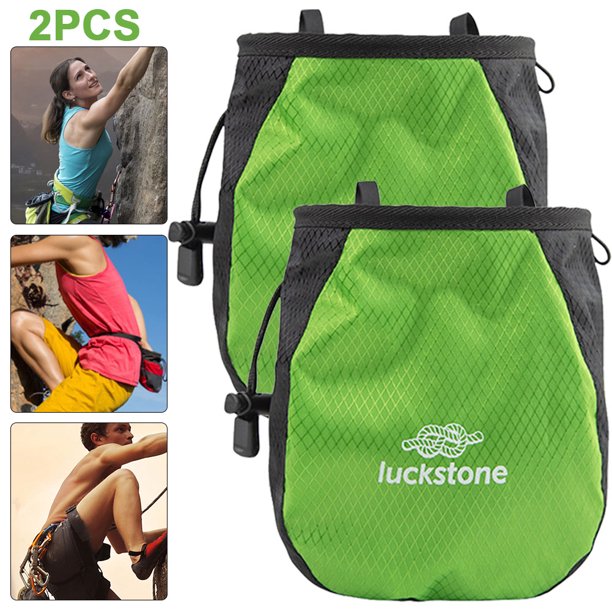 Tiza 2 Uds. Almacenamiento Con Ajustable Al Desgarro para Fitness () Verde