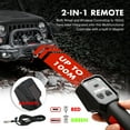 thumbnail image 6 of X-BULL High Speed Electric Winch XRS 13000LBS 12V Synthetic Rope SUV Jeep Truck 4WD 2 in 1 Wireless Remote, 6 of 15