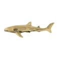 thumbnail image 3 of Estatua de tiburón de latón Cobre Sea Animal Ornament Regalo de cumpleaños Megamouth tiburón decoración del hogar para la cafetería del escritorio del, 3 of 9