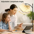 thumbnail image 4 of SparkGlow Floor Lamp for Living Room Standing Tall Lamp with Adjustable Head, 4 of 7