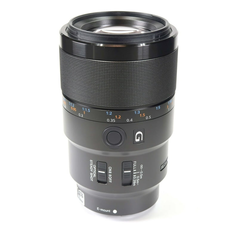 Sony FE 90mm f/2.8 Macro G OSS Lens SEL90M28G - Walmart.com