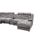 thumbnail image 4 of Sala Modular 6 piezas con porta vasos Marise - Gris Claro, 4 of 5