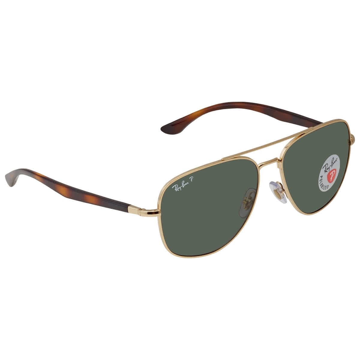 Ray Ban Polarized Green Classic G 15 Aviator Unisex Sunglasses Rb36 001 58 56 Walmart Com