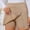 Khaki, variant on Generic Women Sequin Casual Shorts Elastic High Waist Slit Loose Comfy Glitter Short Summer Fashion Evening Club Shorts