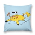 thumbnail image 1 of Funda de almohada de peluche de Pikachu, funda de almohada ultracómoda de varios tamaños, fundas protectoras antiincrustantes, 1 of 5