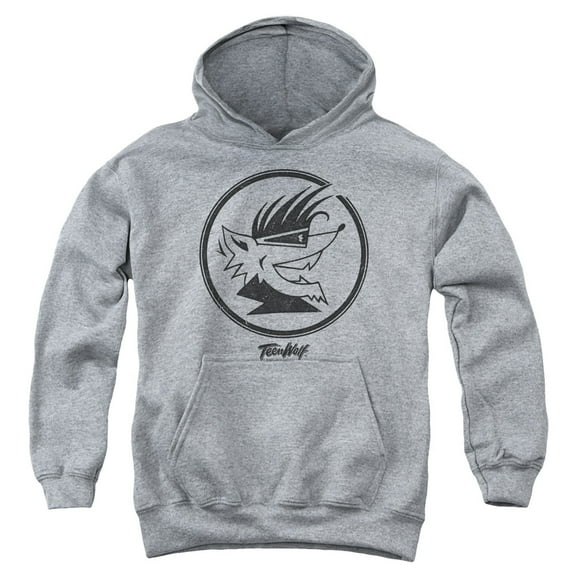 Teen Wolf - Wolf Head - Youth Hooded Sweatshirt - X-Large