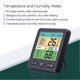 thumbnail image 2 of Lcd Display Wall-mounted Desktop Indoor High-precision Temperature And Humidity Meter Household Electronic Alarm Clock Intelligent Home, 2 of 4