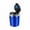 Blue-Z4, variant on Portable Car Ashtray with Lid - Detachable Stainless Steel Ash Tray, Easy to Clean, Smell Proof, LED Blue Light - Mini Trash Can for Vehicle, Home, Office (Blue Red Gold)