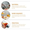 thumbnail image 4 of 4Pcs Stainless Steel Spout Dispenser Lids Convenient Spice Shaker Lids Cocktail Shaker Lids, 4 of 6