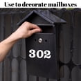 thumbnail image 5 of 276 Pcs 2 inch Self-Adhesive Vinyl Alphabet & Number Stickers, White for Mailbox, Signs, Cars, Wall, Home & DIY Decor, 5 of 6
