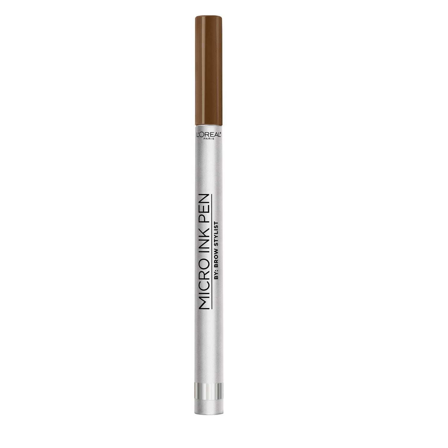 L'Oréal Paris Micro Ink Pen by Brow Stylist, Microblading Eyebrow Pen with Comb Tip, Up to 24H Waterproof Wear, Dark Brunette, All Day Wear.