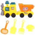 thumbnail image 1 of BEADCEST 1 Set Cartoon Train Beach Mold Fun Shovels for Summer Parties with Accessories, 1 of 5
