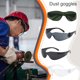 thumbnail image 4 of Minnieouse Gafas protectoras Policarbonato Estilo simple Crews Gafas de seguridad Protección ocular Accesorios de soldadura para soldador Transparente Type3 Minnieouse AP009054-01, 4 of 6