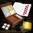 thumbnail image 3 of Juego de papelería de regalos de Harry Potter con varita para cuaderno, bolígrafo, juego de escritura de cartas con sobres y pegatinas, 3 of 6