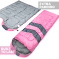thumbnail image 3 of Saco de dormir MalLome Cold Weather para adultos y niños de 10 a 12 años, 3 of 6