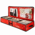 thumbnail image 1 of Vensio Large Waterproof Christmas Gift Wrap Storage Bag Underbed Organizer for Wrapping Paper Rolls Bows Ribbons, 1 of 8