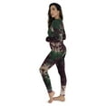 thumbnail image 3 of Just Love Women's Tie Dye Two Piece Pajama Set (Tie Dye Olive Rust, X-Large), 3 of 3