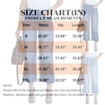 thumbnail image 3 of Wide Leg Jeans for Women Trendy High Waisted Flare Jeans Cropped Denim Pants Stretchy Baggy with Patch Pockets Blue M, 3 of 5