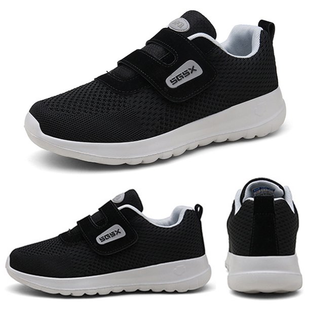 Para Correr Livianas Mujeres Mesh Walking Shoes Cómodos Personas Mayores