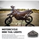 thumbnail image 4 of Luz trasera de freno LED para motocicleta (negra), luz de matrícula, 12 V, universal, para quad, ATV, motocross, chopper, personalizada, para calle., 4 of 5