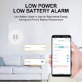 thumbnail image 3 of 2X Tuya Zigbee Smart Vibration Sensor Tilt Detector Home Security Protection Smart Life App Real-Time Monitor Alarm, 3 of 7