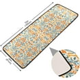 thumbnail image 2 of FREEAM Damascus Print Runner Rug - 24"x72" Ultra Soft Non-Slip Floor Mat Washable Area Rugs for Kitchen Bathroom Entry Home Decor, 2 of 7