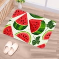 thumbnail image 5 of Watermelon Polyester Non-Slip Machine Washable Area Rugs for Office Floor, 5 of 6